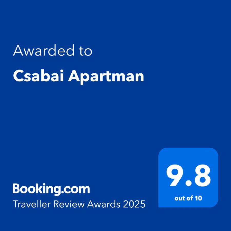Csabai Apartman Bük Buitenkant foto
